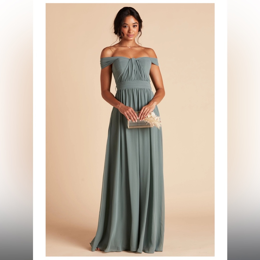 Birdy Grey Elegant Off-Shoulder Evening Gown